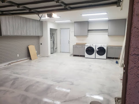 Garage lighting installation by Sloan Electric, LLC